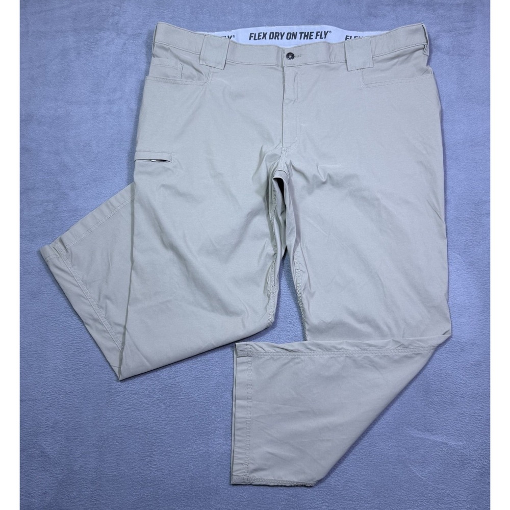 Duluth Flex Dry On The Fly Pants Mens 46x30 Relaxed Fit Cargo Performance Daily